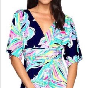 EUC Lilly Pulitzer Parigi Maxi Dress Extra Small